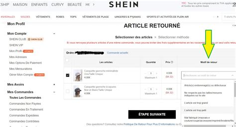 renvoyer un colis shein|Guide complet pour faire des retours sur Shein